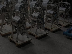 Pompa a diaframma pneumatica alimentare QBK-W