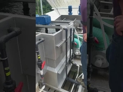 Acciaio inossidabile Deidratazione automatica multi disco a vite Pressa a vite impilata Dehidratore di fanghi a vite